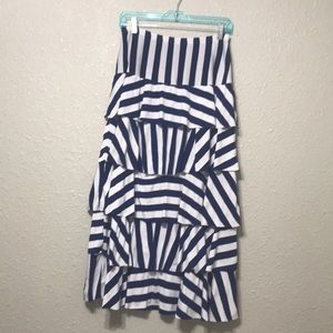 Navy and White Nuggles Skirt!!
